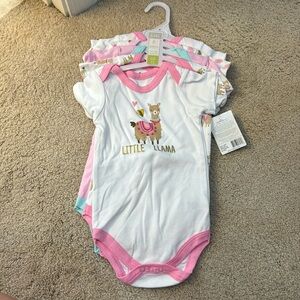 Hudson baby llama babysuits